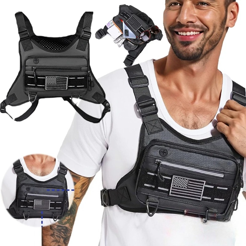 Running Hydration Vest - Tactical Running Vest - Waterproof Anti-Theft