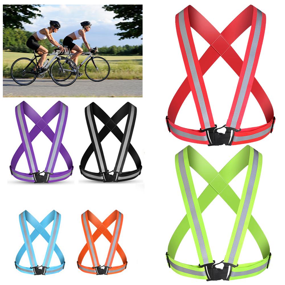 Outdoor Adjustable Safety Vest - Reflective Running Gear Vest ulasan dan harga