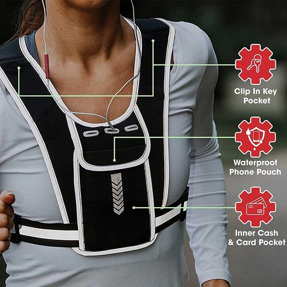 Running Vest Phone Holder for  - Running Gear Train ulasan dan harga