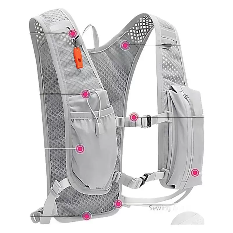 Lightweight Quick Dry Outdoor  - Running Hydration Vest ulasan dan harga