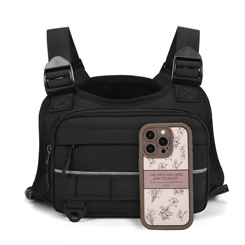Tactical Outdoor Chest Bag Uni - Running Hydration Vest ulasan dan harga