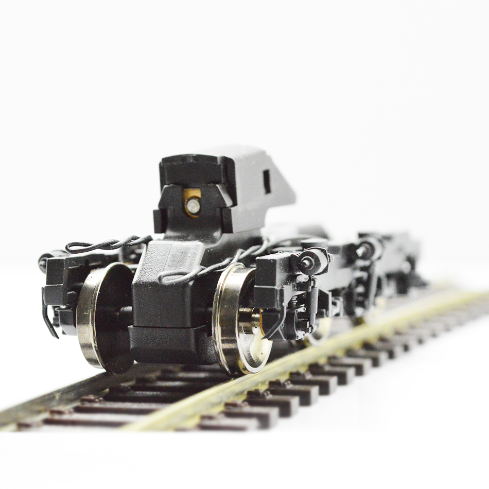 Model Train Powered Bogie Asse - Running Gear Train ulasan dan harga