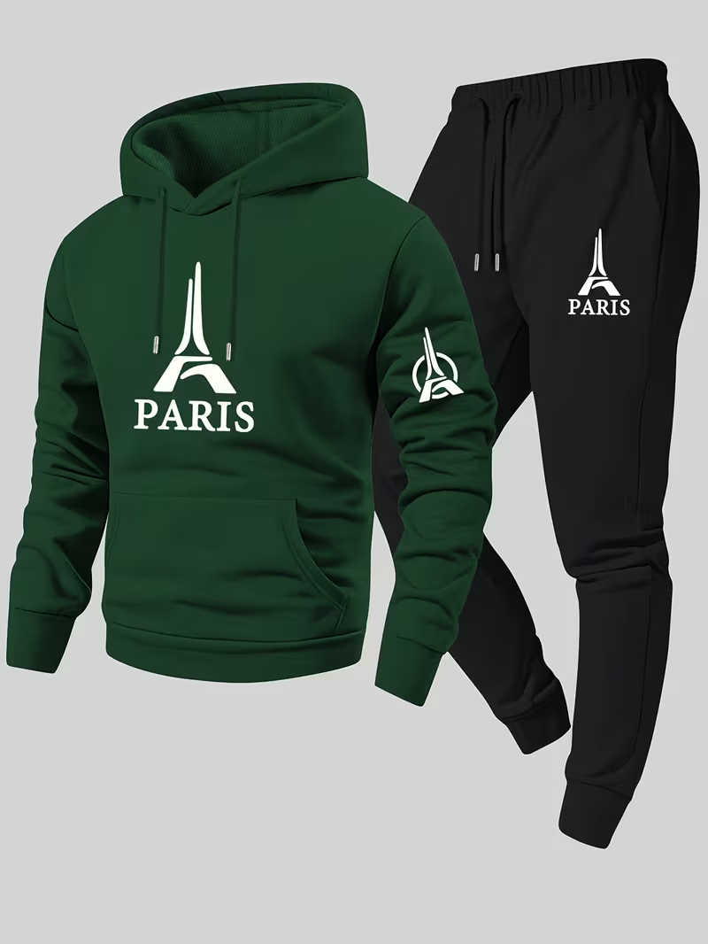 Paris Men's Urban Casual Two-P - Running Gear Shop ulasan dan harga
