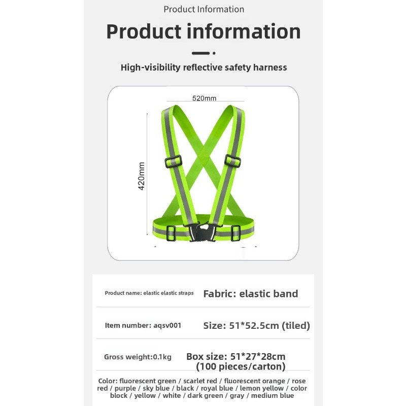 Adjustable Lightweight Reflect - Reflective Running Gear Vest ulasan dan harga
