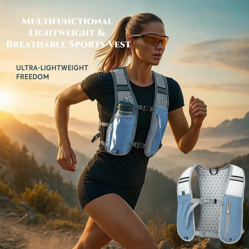 New Running Water Bottle Stora - Running Hydration Vest ulasan dan harga