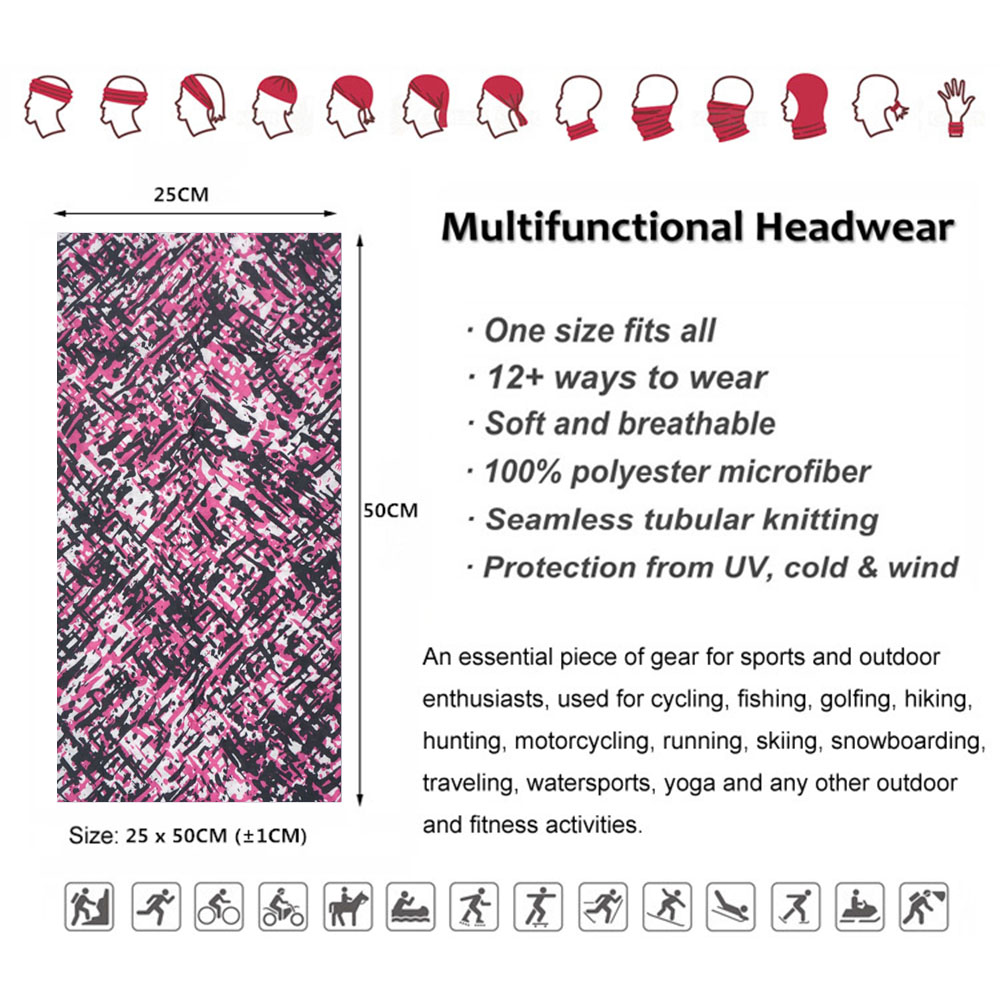 Camo Hunting Neck Gaiter Hikin - Running Gear Headband ulasan dan harga