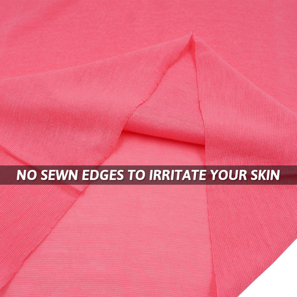 Pink Seamless Outdoor Bandana  - Running Gear Headband ulasan dan harga