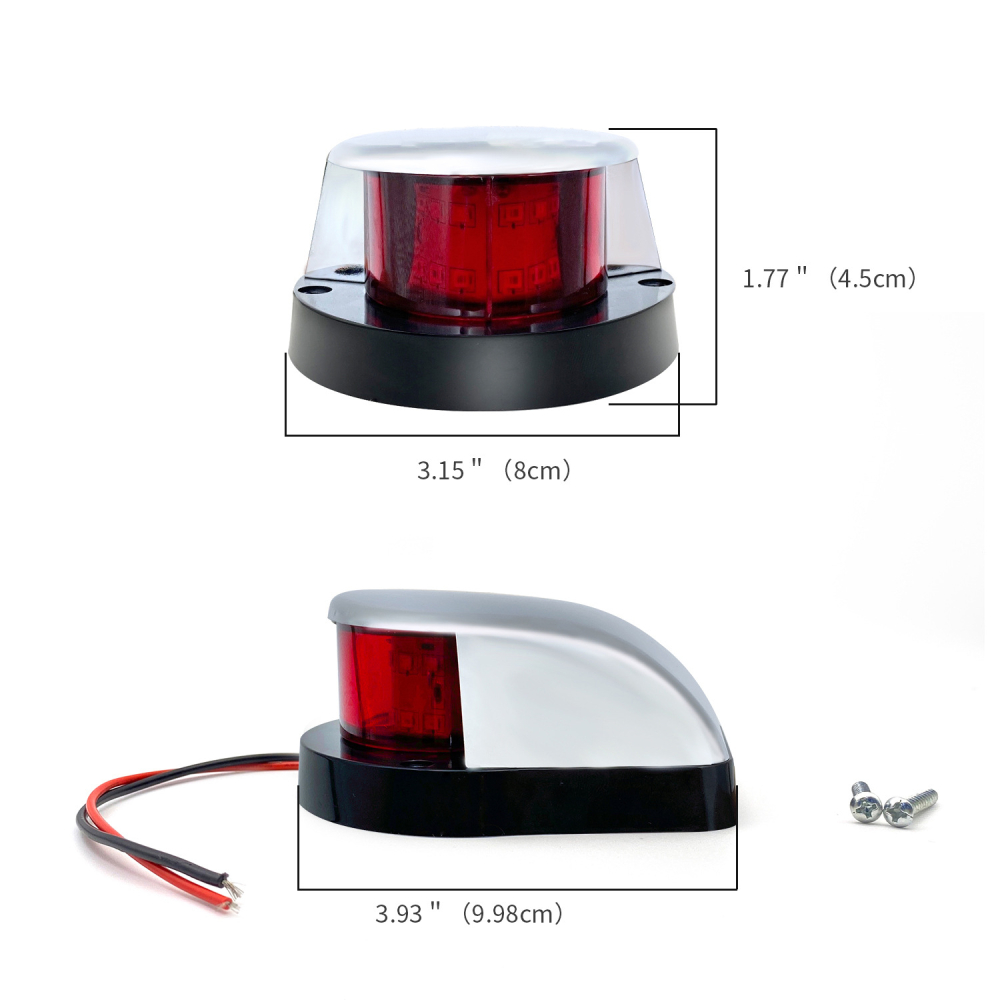 1 Set Red Green Running Lights - Running Gear Boat ulasan dan harga