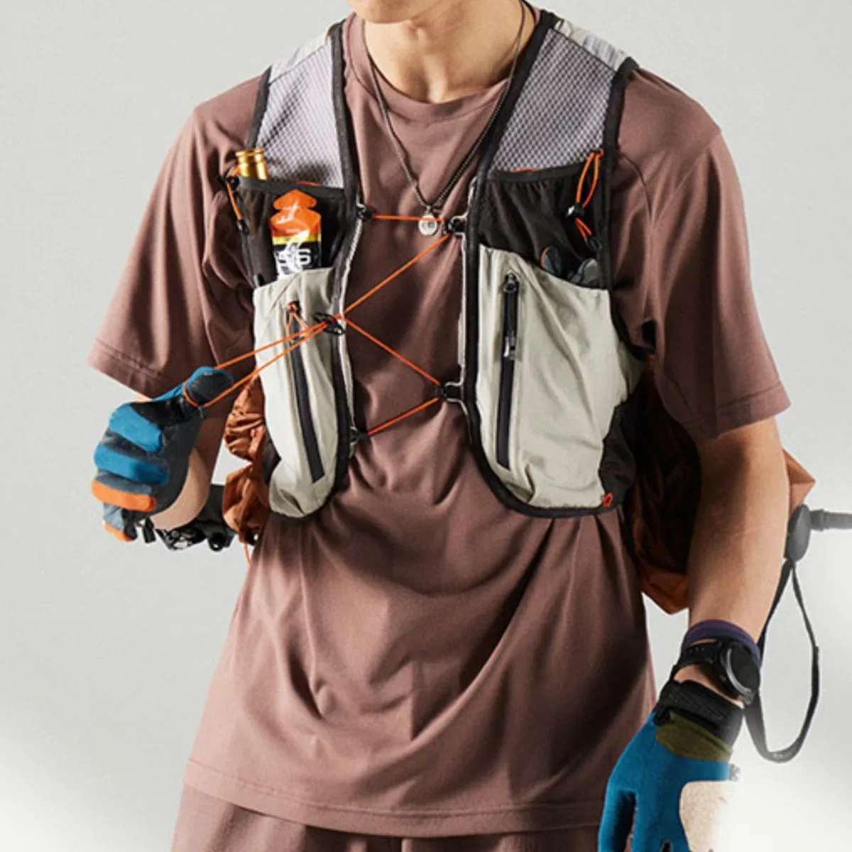 Summer Outdoor Hiking Multi fu - Running Hydration Vest ulasan dan harga