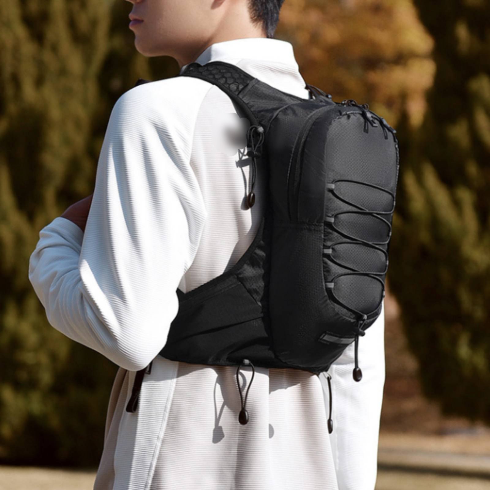 Lightweight Cycling Backpack B - Reflective Running Gear Vest ulasan dan harga