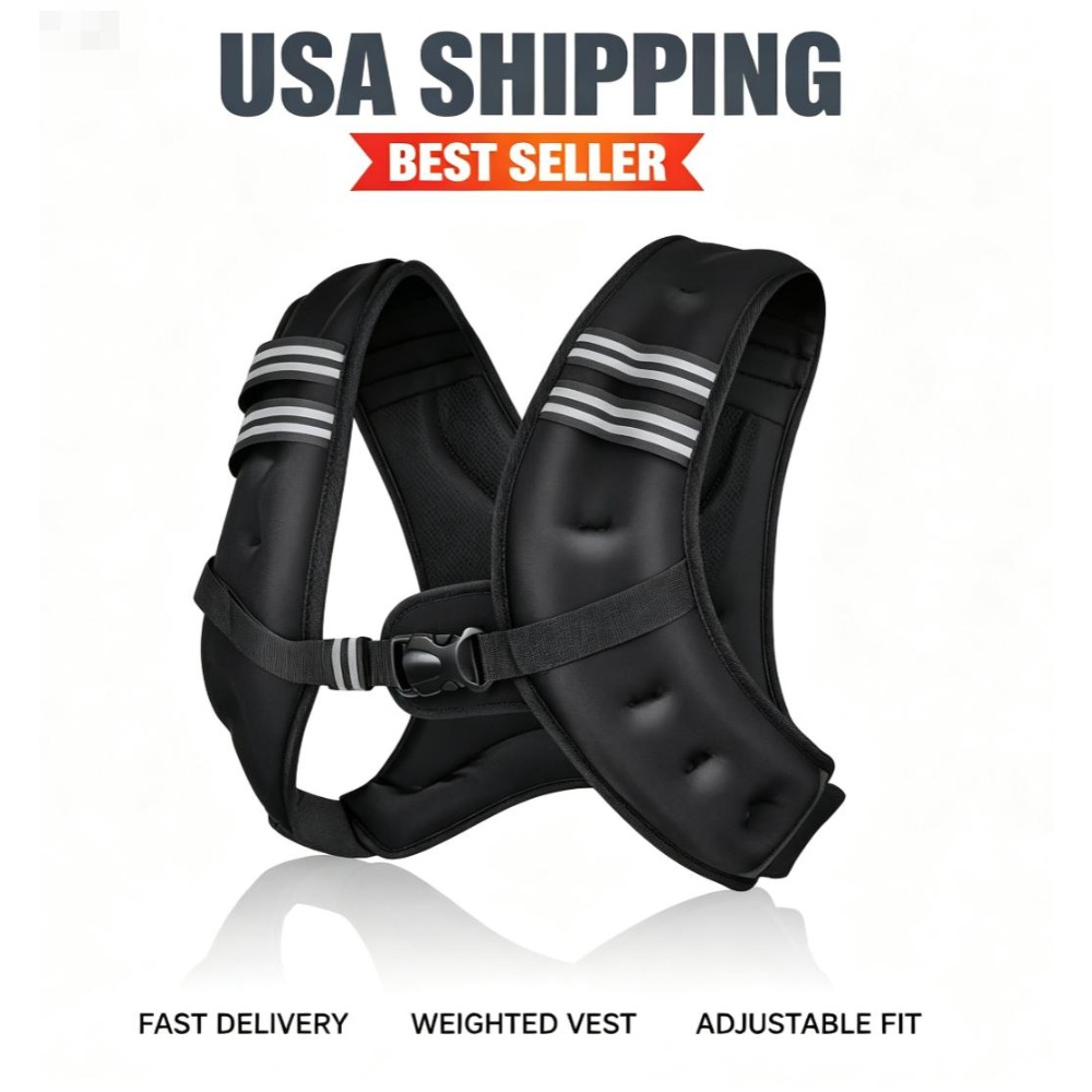 Fitness Weighted Vest Pre-Fill - Running Hydration Vest ulasan dan harga
