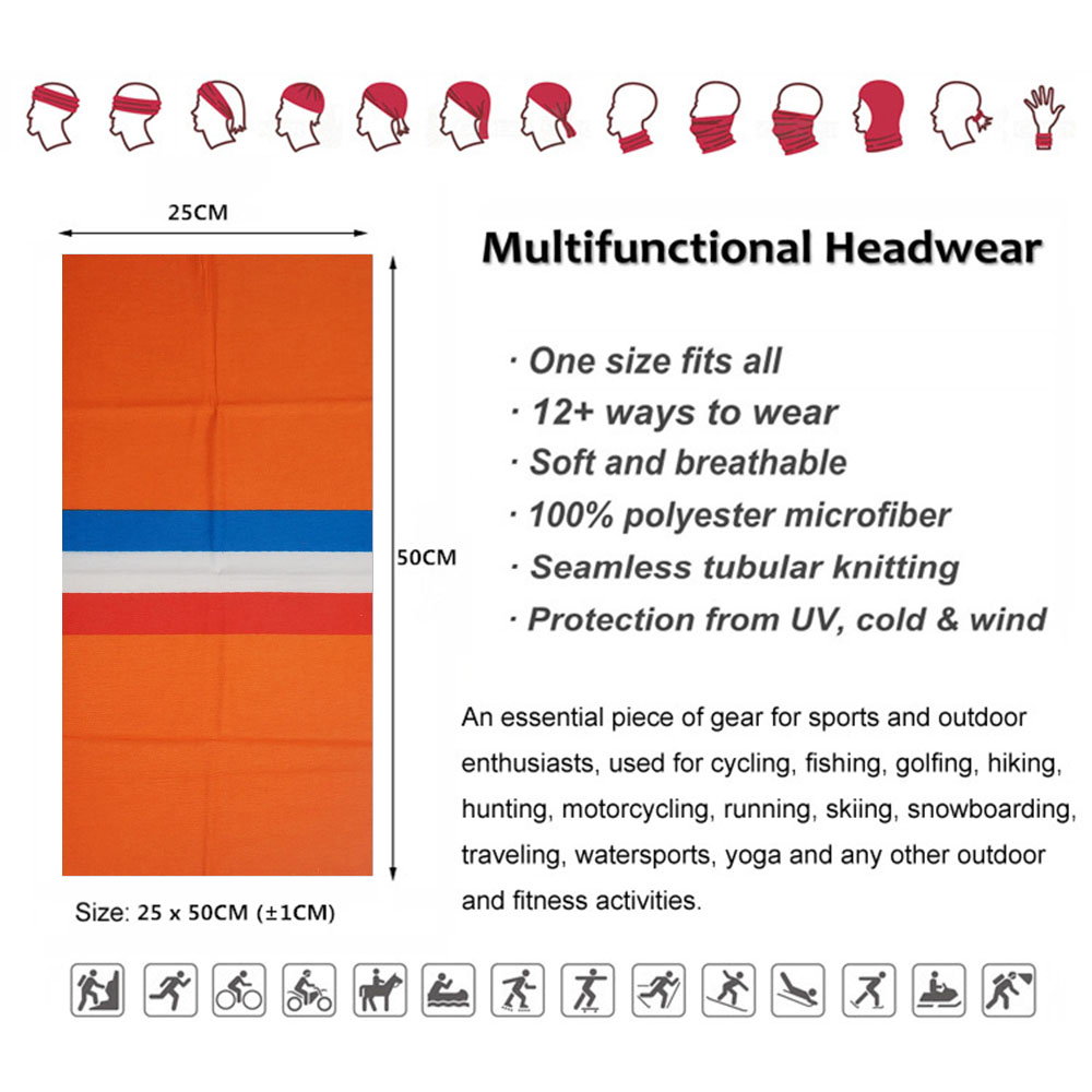 European Countries Face & Neck - Running Gear Headband ulasan dan harga