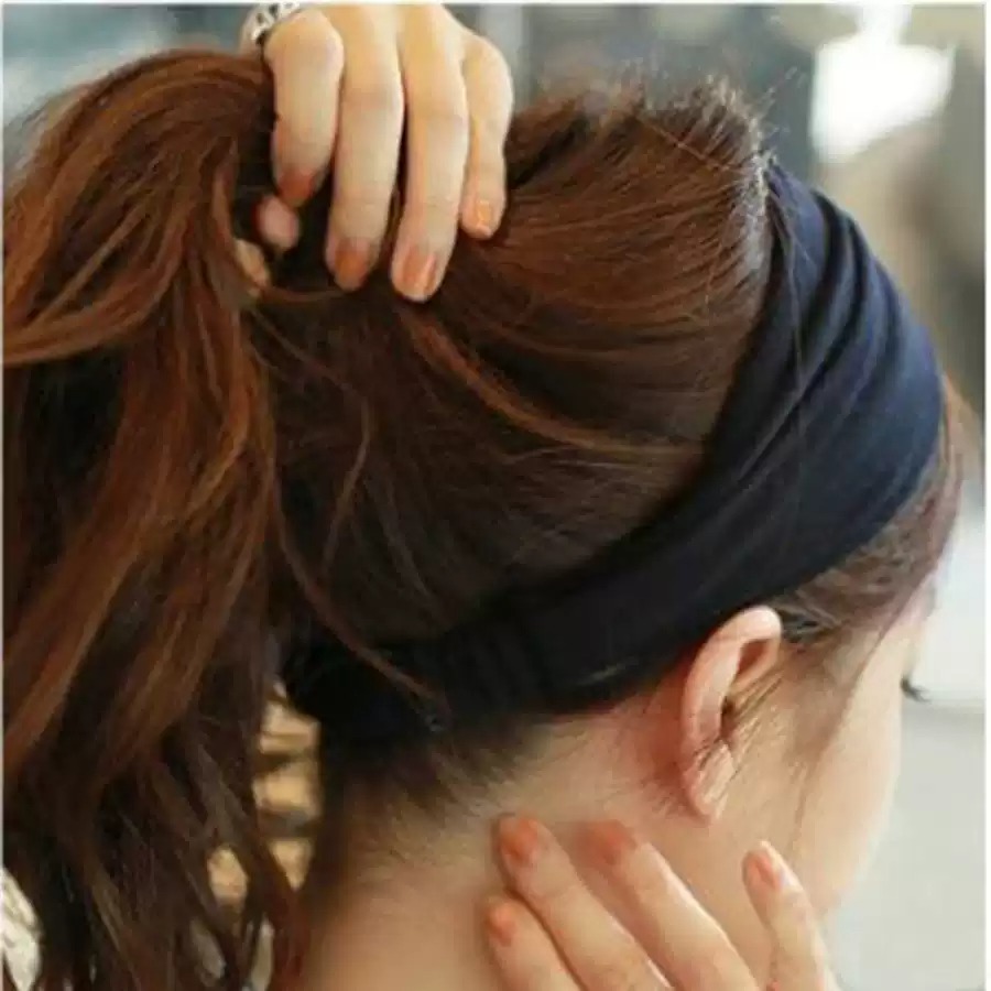 Soft Wide Non-Slip Headbands f - Running Gear Headband ulasan dan harga