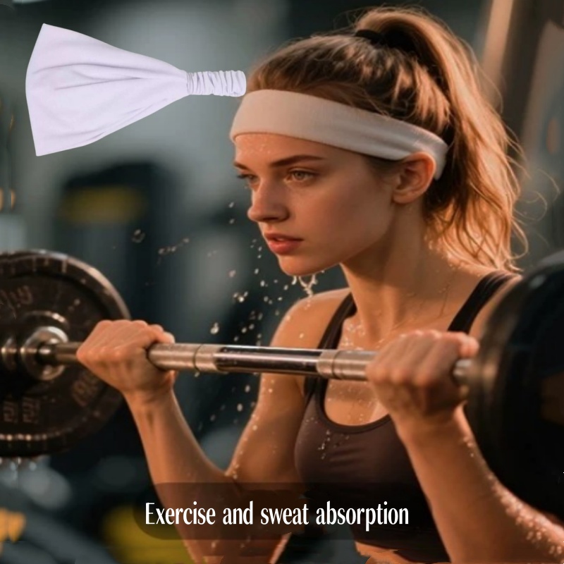 Soft Wide Non-Slip Headbands f - Running Gear Headband ulasan dan harga