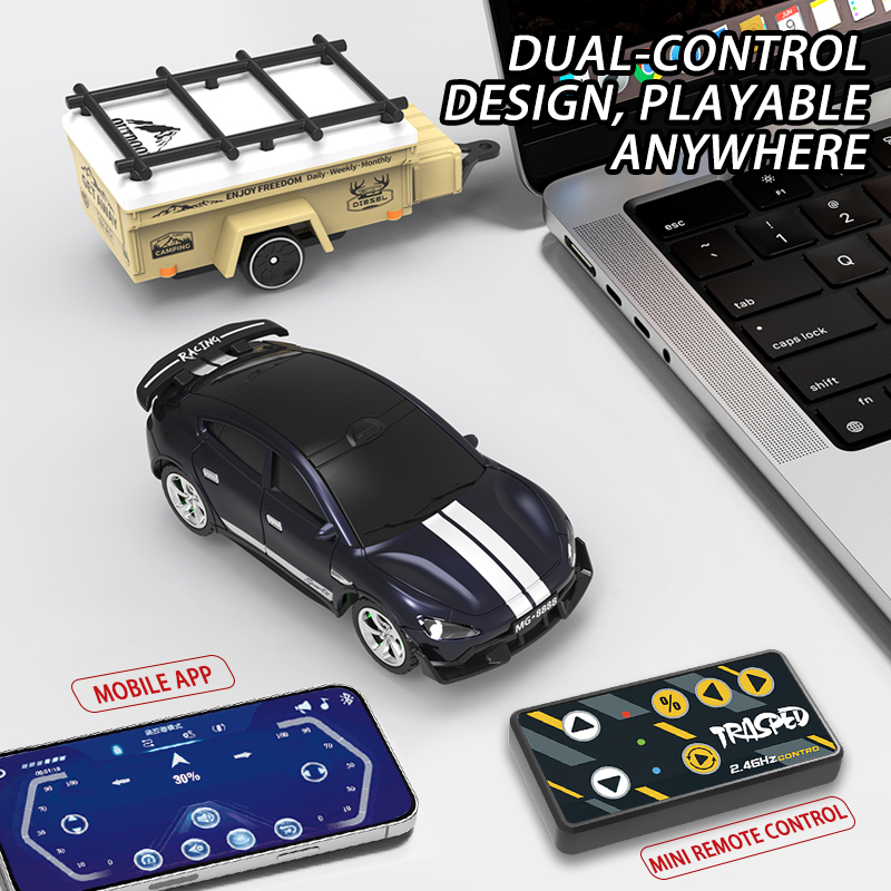 Mini Alloy Drift Car with Trai - Running Gear Trailer ulasan dan harga