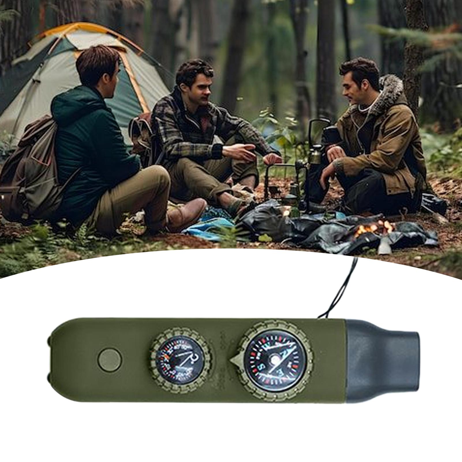 7-in-1 Survival Whistle with L - Running Gear Boat ulasan dan harga