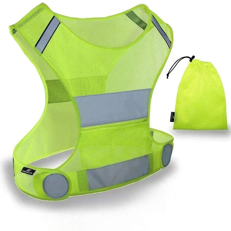 1 Set Construction Site Outdoo - Reflective Running Gear Vest ulasan dan harga
