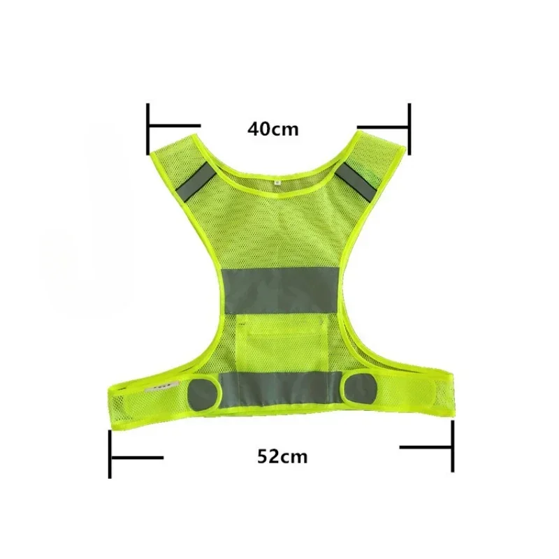 1 Set Construction Site Outdoo - Reflective Running Gear Vest ulasan dan harga